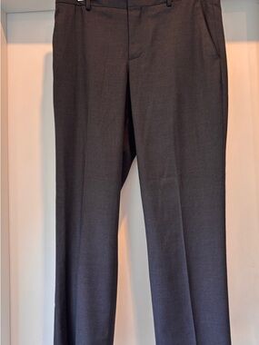 Perry Ellis Slim Fit Dress Pants - Charcoal Gray
